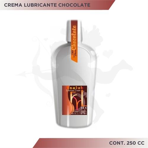 Crema lubricante chocolate 250 cc